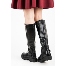 Seastar Stivali rock da donna nero 1