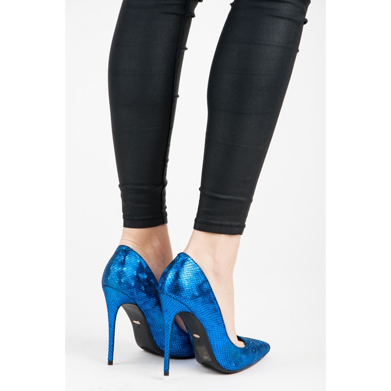 Vices Spille con stampa serpente blu 2