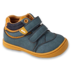 Scarpe per bambini Befado con velcro 169P033, inserto in pelle, blu 1