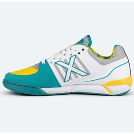 Munich Monaco Prisma 37 in 3116038 scarpe da calcio bianco e giallo 1