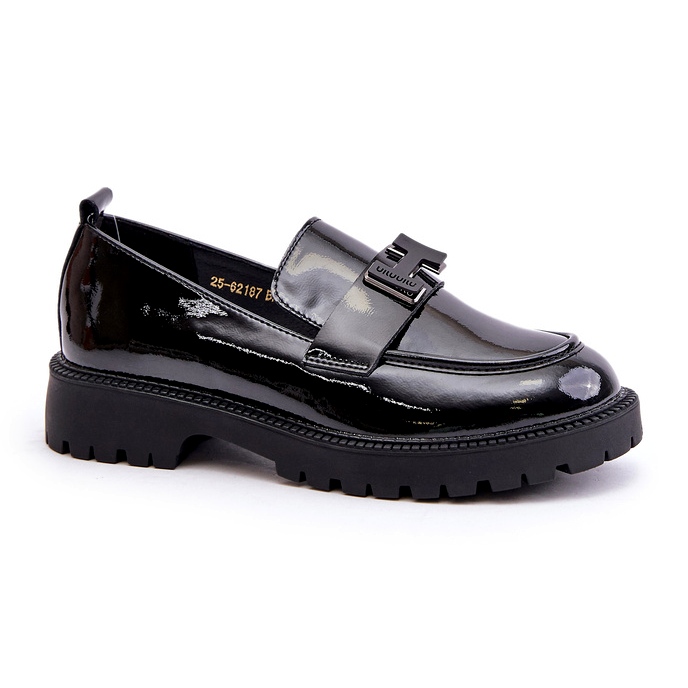 Mocassini in Vernice da Donna Vinceza 62187 Nero 4