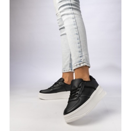 Sneaker sportive nere femminili nero 2