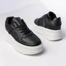 Sneaker sportive nere femminili nero 1
