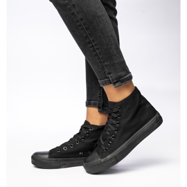 Sneaker da donne nere classiche nero 1