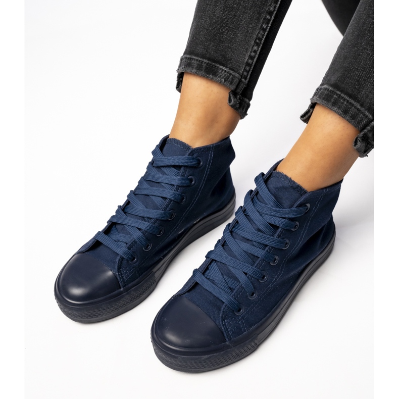 Sneaker da donna blu navy classica 1