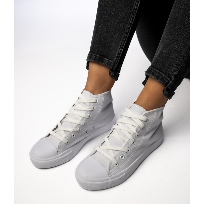 Sneaker da donna bianca classica bianco 1