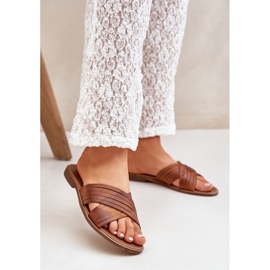 Lewski Shoes Cuoio lewski scarpe da donna 3682 cammello marrone 2
