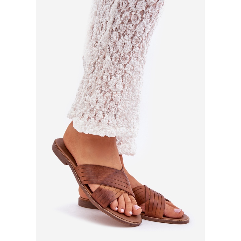 Lewski Shoes Cuoio lewski scarpe da donna 3682 cammello marrone 1