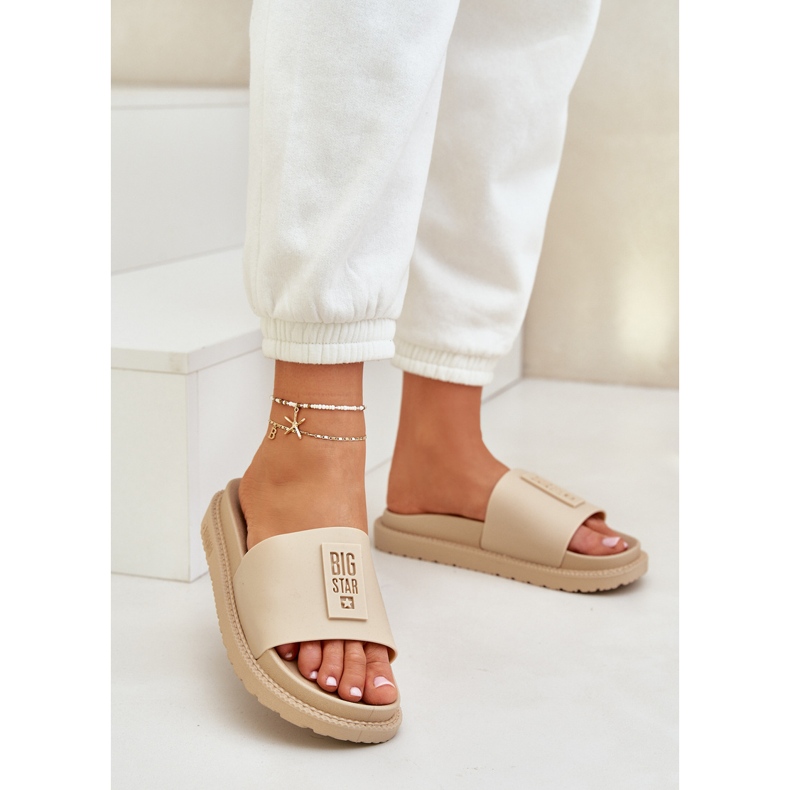 Slifori da donna Big Star LL274A210 beige 1