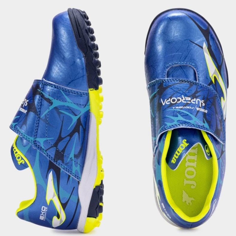 Joma Super Copa 2504 TF Scis2504TFV Blue Scarpe 1