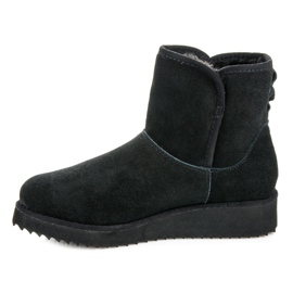 Coco Perla Mukluki sulla piattaforma nero 1