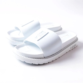 Pantofole da donna Big Star LL274428 Bianche bianco 5