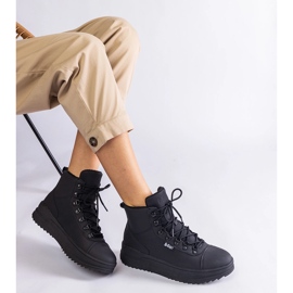 Stivali caldi neri Lee Cooper LCJ-23-31-3028L nero 2