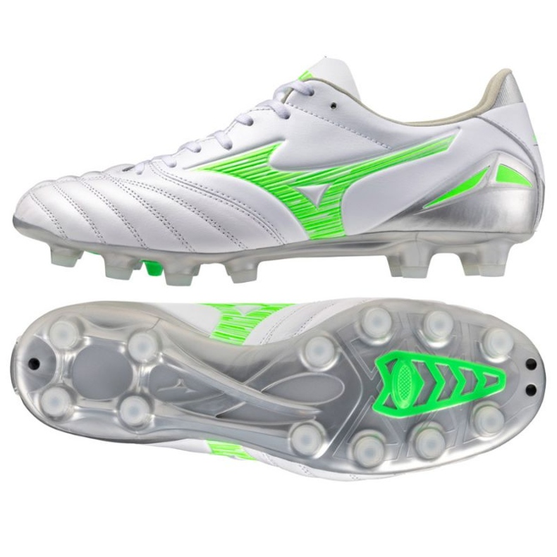 Mizuno Morelia Neo IV Pro FG P1GA253437 SCARPE DI CALCIO bianco 1