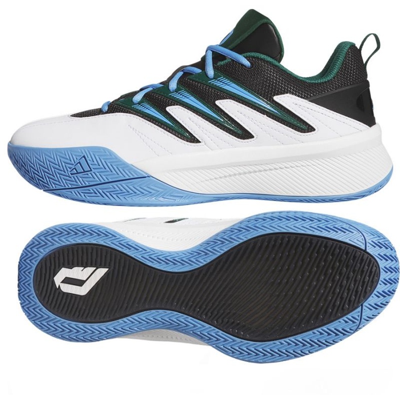 ADIDAS DAME certificato 3 scarpe da basket JI1541 bianco 1