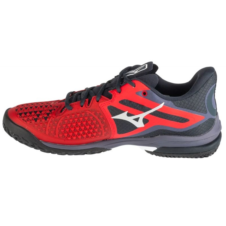 Mizuno Wave supera il tour 6 padel 61GB248006 Scarpe rosso 1