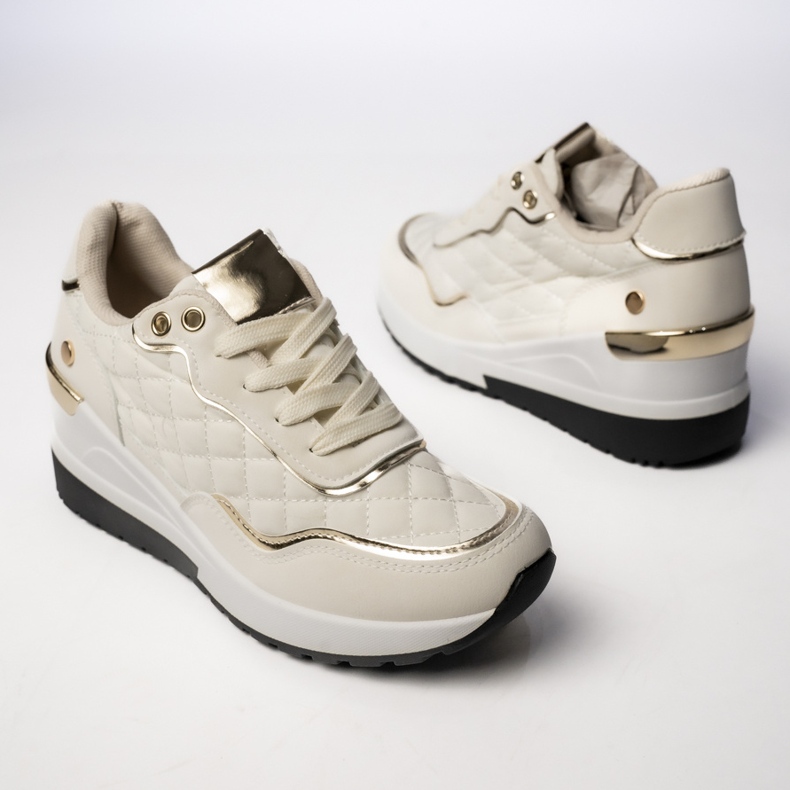 Sneaker femminili Veltara Albicocca 2