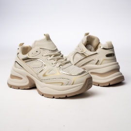Sneaker da donna Astoria beige 1