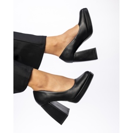 Pompe di eco-inola femminile nero 1