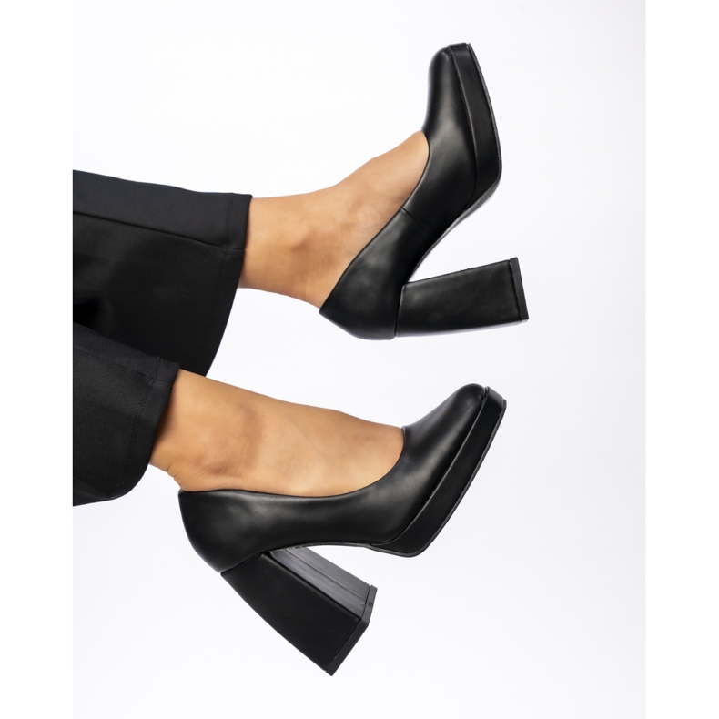 Pompe di eco-inola femminile nero 1