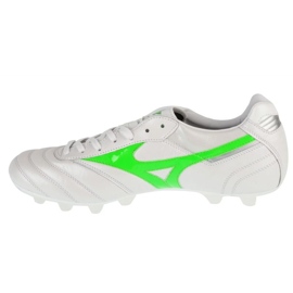 Mizuno Morelia II Giappone FG P1GA250137 Scarpe da calcio bianca 1