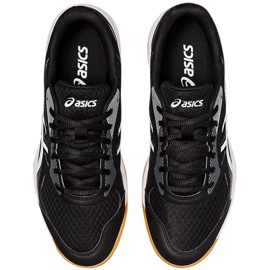 Asics upcurt 5 1071a086 001 scarpe da pallavolo nero 1