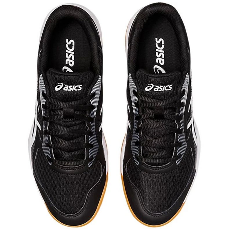 Asics upcurt 5 1071a086 001 scarpe da pallavolo nero 1