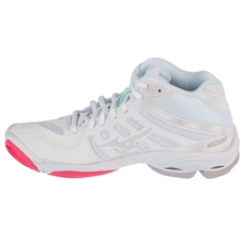 Tensione dell'onda Mizuno 2 Mid V1GC246520 Scarpe bianche bianca 1