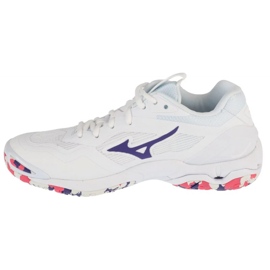 Mizuno Wave Stealth 6 X1GB243020 Scarpe bianche bianca 1