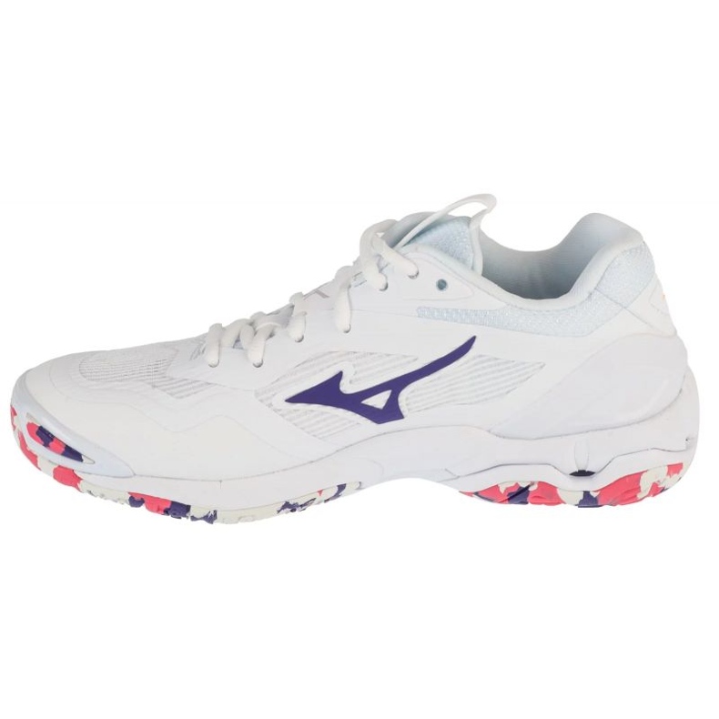 Mizuno Wave Stealth 6 X1GB243020 Scarpe bianche bianco 1