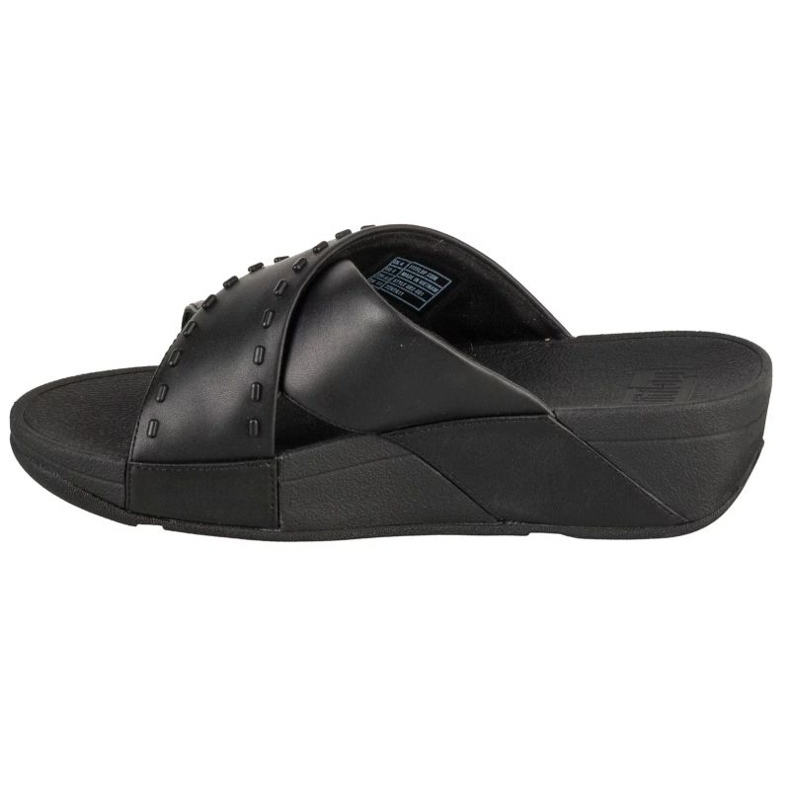 Fitflop Lulu Rubber-Stud-Stud GB2-001 Scarpe nere nero 1