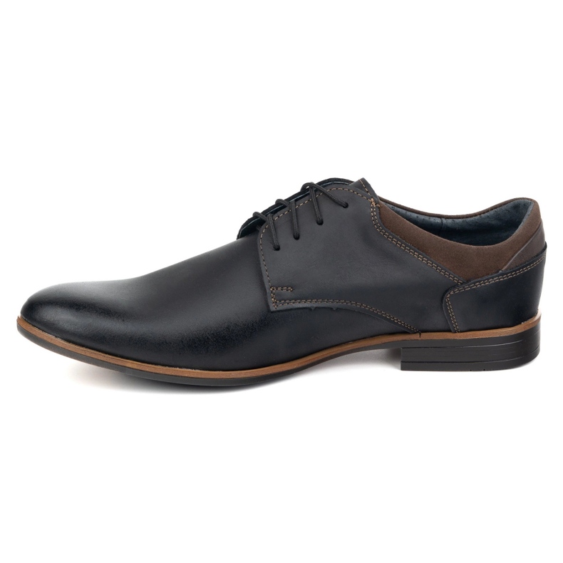 Scarpe formali in pelle nera Olivier 263GT nero 1