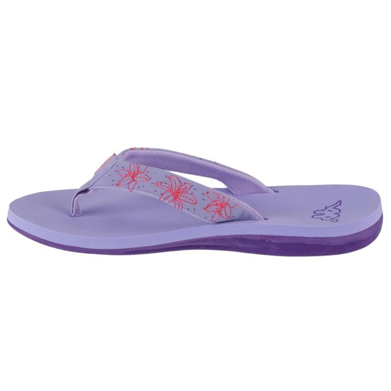 Flip-flops della laguna Kappa 242484-2423 Purple viola 1