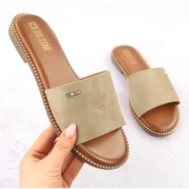 Slifori da donna Big Star RR274619 beige 1