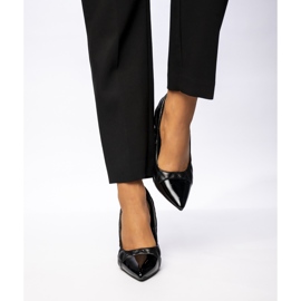 Pompe nere Veronique da donna nero 1