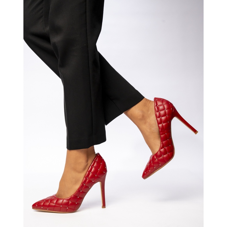 Tacchi alti rossi lumor da donna rosso 1