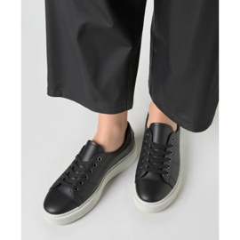Sneaker femminili lunedì tutto nero 1