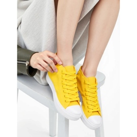 Sneaker da donna Livio Yellow giallo 1