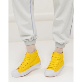 Sneaker da donna Livio Yellow giallo 2