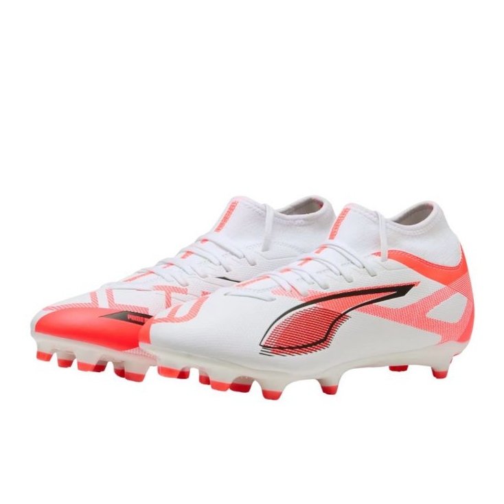 PUMA ULTRA 5 Play+ FG/AG 108168 01 Scarpe da calcio bianco 1