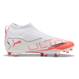 PUMA ULTRA 5 Match+ LL FG/AG 108163-01 Scarpe bianche bianco 1