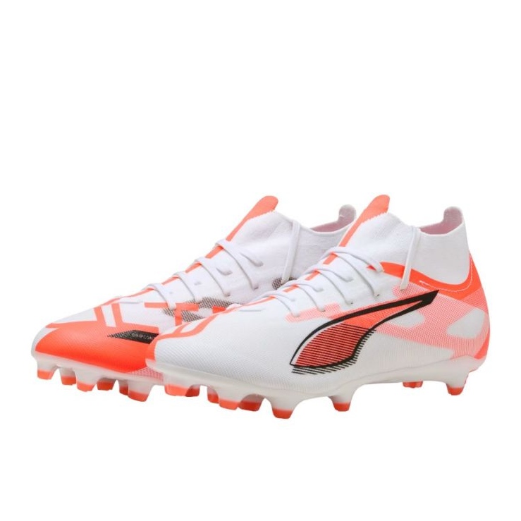 PUMA Ultra 5 Match+ FG/AG 108162 01 Scarpe da calcio bianca 1