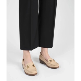 Mocassini velora beige 1