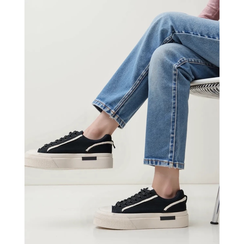 Sneaker da donna Lunor Black nero 1