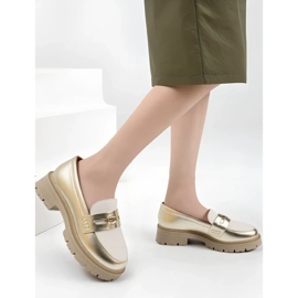 Mocassini d'oro femminile 2