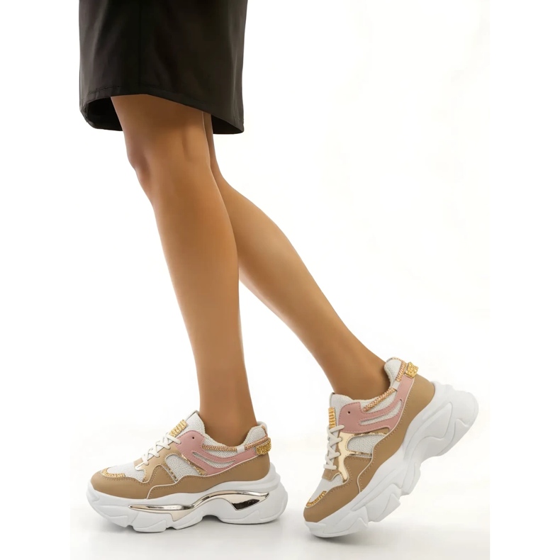 Sneaker da donna Luna Beige 2