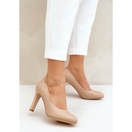 Pompe da donna sul Post di Sergio Leone Coffe Campbell marrone 2