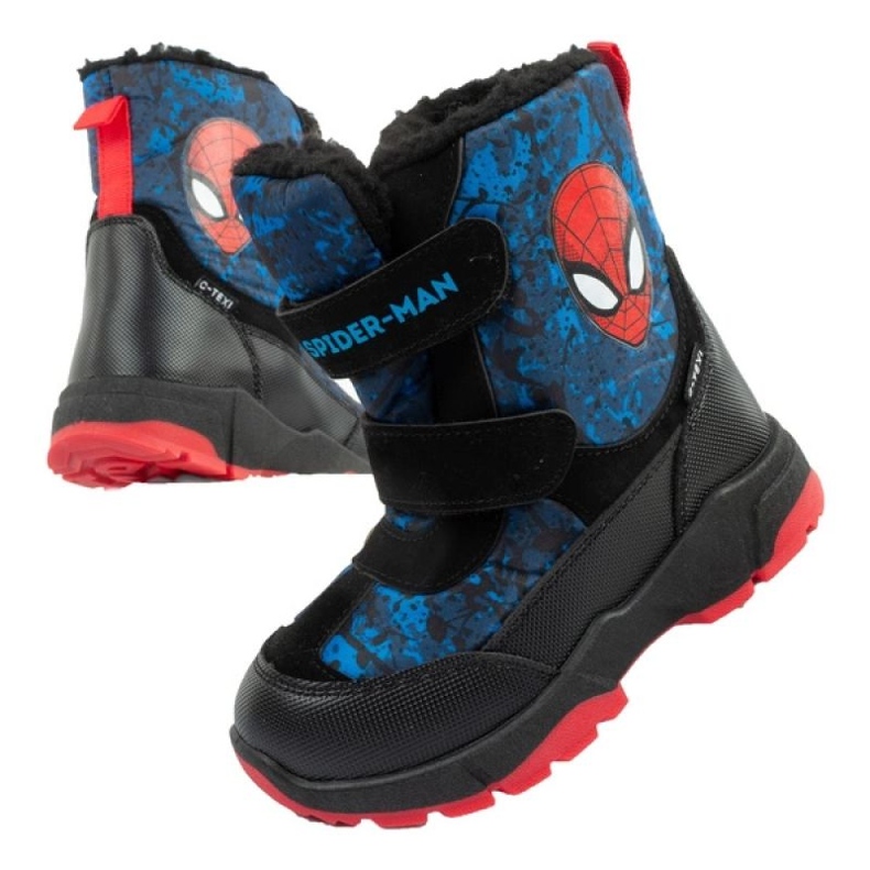 Scarpe, stivali da neve cerda SP012277 Spiderman nero 1