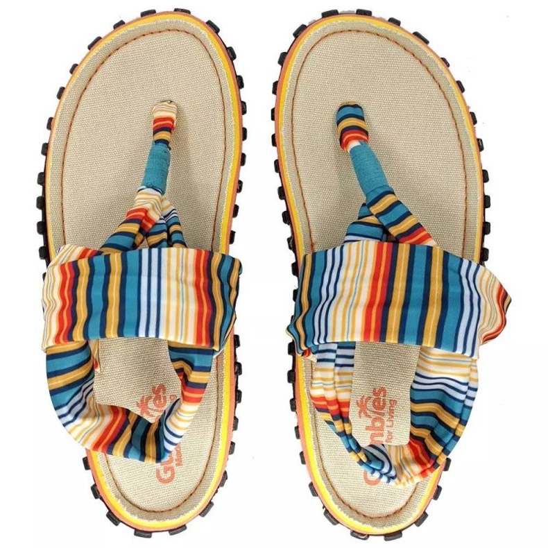 Flip-Flops Gumbies Slingback Beach Gu-Sasli042 giallo 3