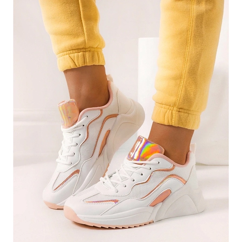 D/GMR Sneakers Ingram bianche olografiche bianca 1